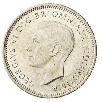 1941 Australia Shilling obverse
