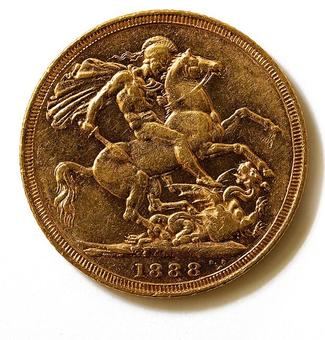1889 - Sydney - Near G Australia Sovereign reverse