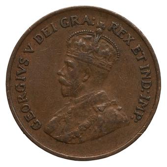 1925 Canada 1 Cent obverse