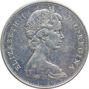 1967 Canada 1 Dollar obverse