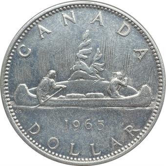 1967 Canada 1 Dollar reverse