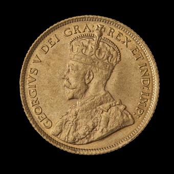 1913 Canada 5 Dollars obverse